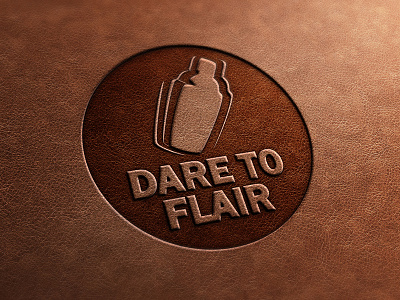 Dare to Flair logo bar bottle flair logo shaker skill steel visualcookies