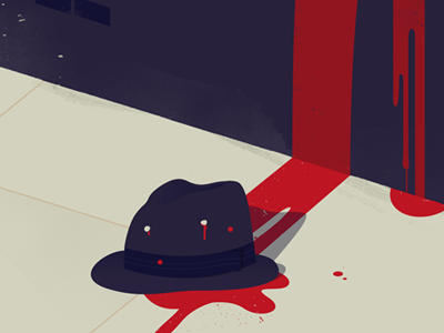 Gangster blood dead death fedora gangster gun gunned shoot shot tommy