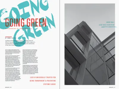 Catalyst Issue 3 editorial magazine publication typography