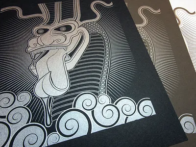 Screen print work shop prints illustration ink print print screen screen screen print silver