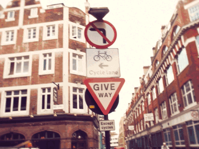 Street Sign Monster 2 animated gif monster