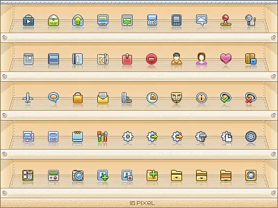 16-pixel icons 16 pixel icons photoshop poseit