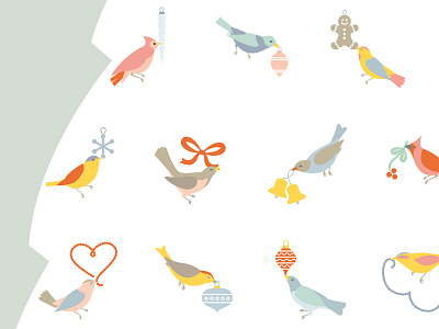 Birds Advent Calendar, Interior