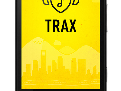 splash screen app car city icon illustration splash screen travel ui ux yellow