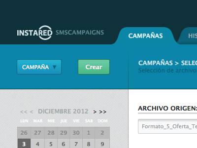 SmsCampaigns schedule form UI schedule sms ui