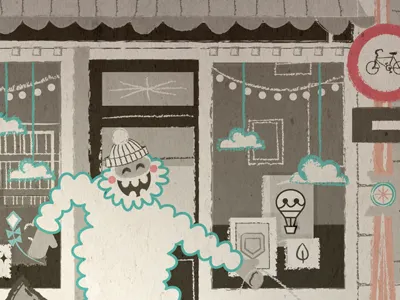 It's A Shape Christmas - Sneak Peek III abominable snowman advent calendar books cloud fairy lights hot air balloon its a shape christmas kite road signs shape shape christmas stars