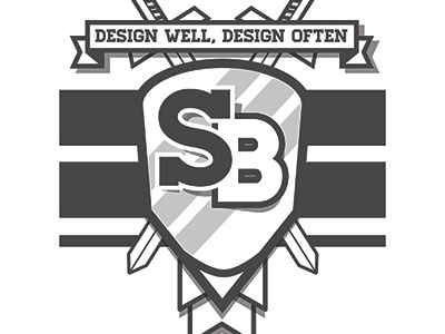 Self-Branding - Crest/Logo design graphic design layout design typography vector