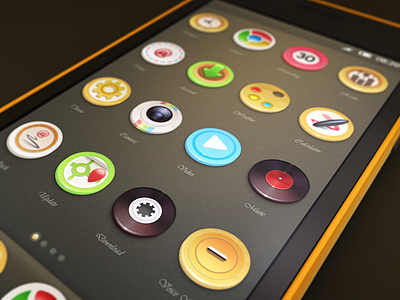 Theme app china icon iphone mvben themes ui