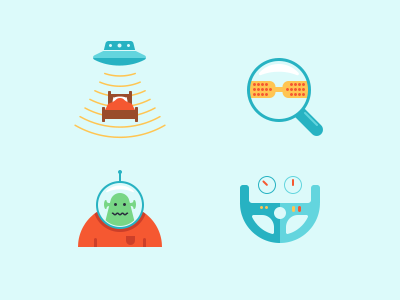 Express 42 icons blue icon icons light newcomer space ufo