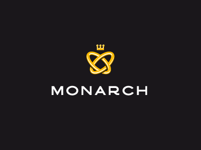 Monarch brand butterfly concept creative logo crown heart jewelry letter m logo mark monarch ring wedding