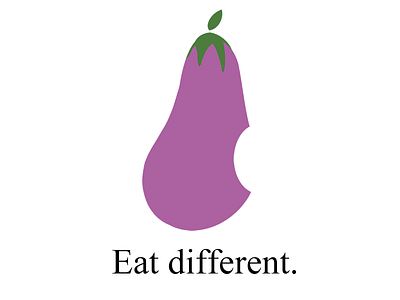 Eat different logo