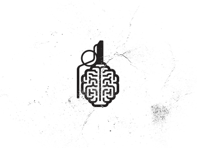 Akhmatov's studio brain candy grenade logo sweet