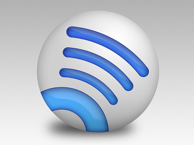 Spotify Icon icon rebound spotify white