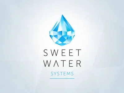 Sweet Water Systems logo v.2 blue diamond logo sweet water water