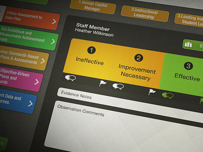 Student Data App app design interface ipad uidesign uxdesign