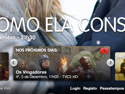 TVCine Highlights redesign ui ux web webdesign
