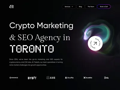 Crypto Marketing Agency agency bitcoin crypto crypto landing page crypto marketing agency crypto website design agency marketing agency web3 web3 agency web3 design web3 website website