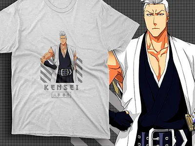 Kensei Muguruma Design anime anime design anime designs anime tshirt bleach bleach designs bleach kensei design design kensei illustration kensei kensei bleach kensei design kensei designs kensei muguruma kensei tshirt otaku otaku store tshirt design