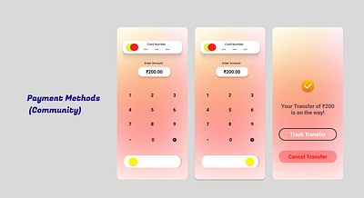 Payment Methods app mobile payment methods ui ui kit ux