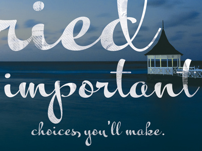 Print Ad ad advertising kewl print script weddings