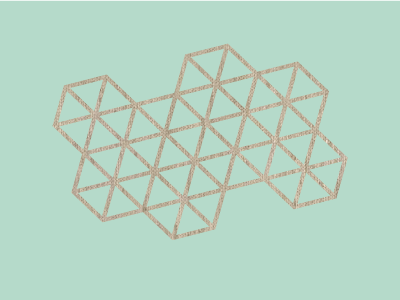 Pattern blue bored pattern sea foam triangle