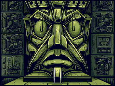 Mayan Totem