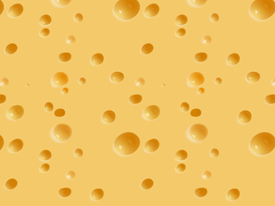 Vector Cheese Pattern illustrator tutorial realistic cheese seamless pattern