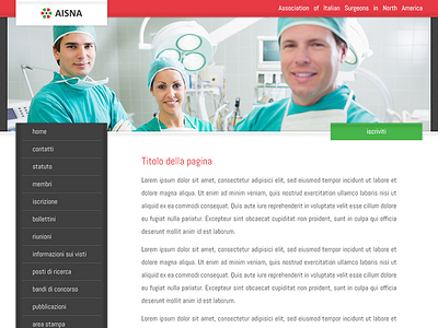 AISNA web design webdesign website