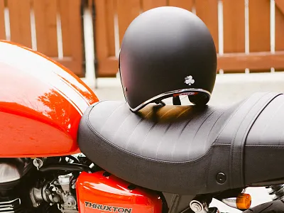 Cafe Moto Logo Sticker grunge logo motorcycle speed vintage