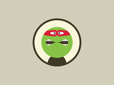 Don't be scared! poster raphael tmnt