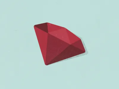 Ruby Gem bourbon illustration ruby