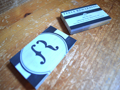 Business Cards business business cards cards chalk design feels rewarding layout type