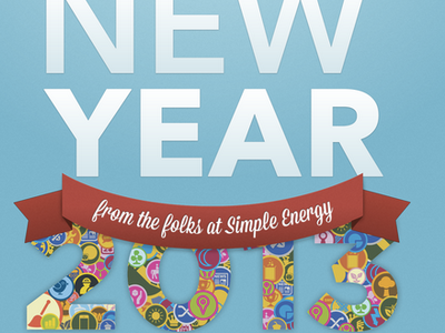 New Years Card card happy holiday new new years years