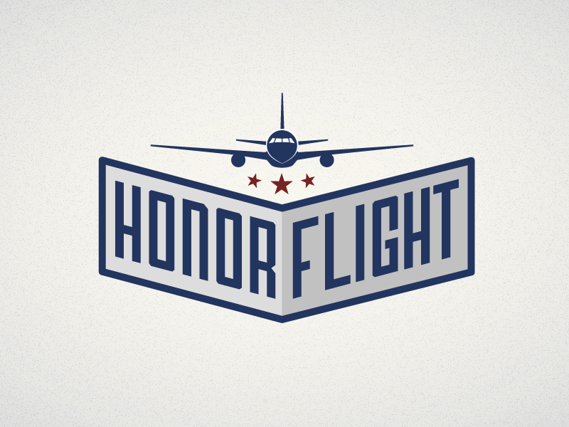 Honor Flight, V2 army flight gif gold honor logo medal military plane shield silver veteran wings