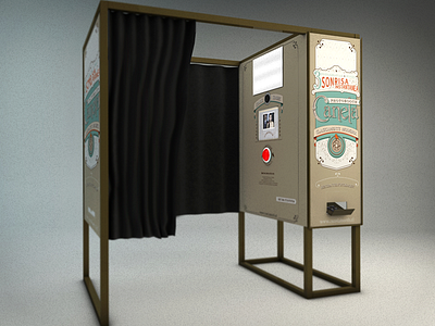 3D photobooth 3d animation cinema4d photobooth render