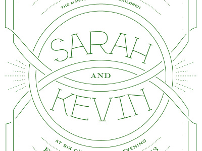Wedding Invite invitation lettering typography wedding