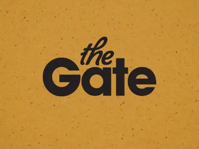 The Gate gate design group logo