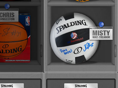 12 Days of Spalding 12 athletes balls baseball basketball christmas days football may misty paul pierce professional spalding sports volleyball