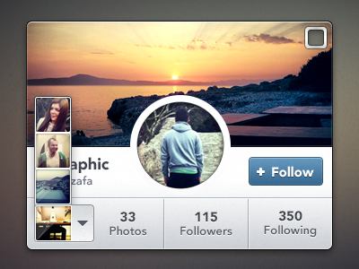 Instagram Widget (rebound)