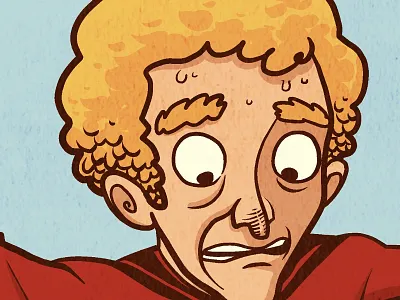 The Greatest American Hero cartoons illustration