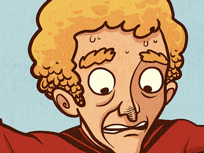 The Greatest American Hero cartoons illustration