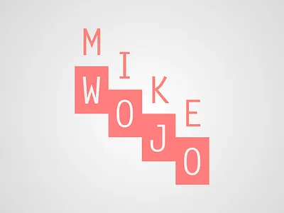 Personal Logo Concept 1 block diagonal logo