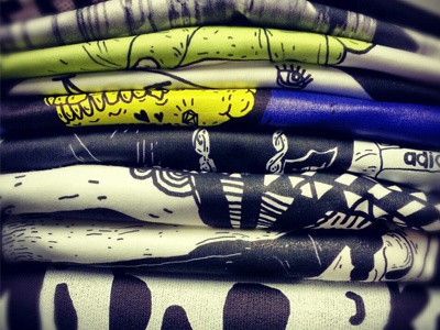 Bad Blood T-shirts bad blood clothing berlin clothing graffiti illustration skull streetwear urban