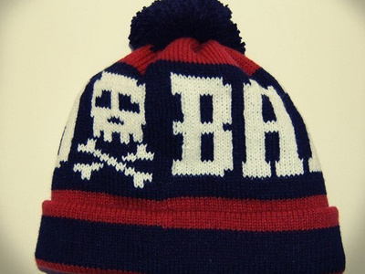 Bad Blood Bobble hat bad blood clothing berlin clothing graffiti illustration skull streetwear urban