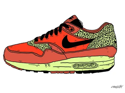 Airmax bad blood clothing berlin clothing graffiti illustration skull streetwear urban