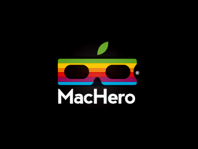 Mac hero mac rainbow super hero