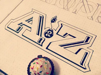 and everything in between calligraphy hand drawn lettering micron serif slab serif type typography