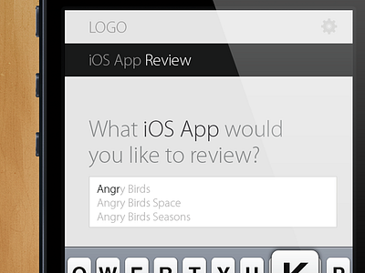 Simple Review Platform UI app design interface iphone mobile navigation review ui ux