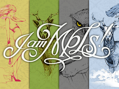 I AM MPLS poster posters screen print screenprint screenprinting