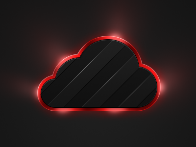 Down for maintenance Cloud 404 black caution cloud design down down for maintenance error explosion glow red ui user interface ux